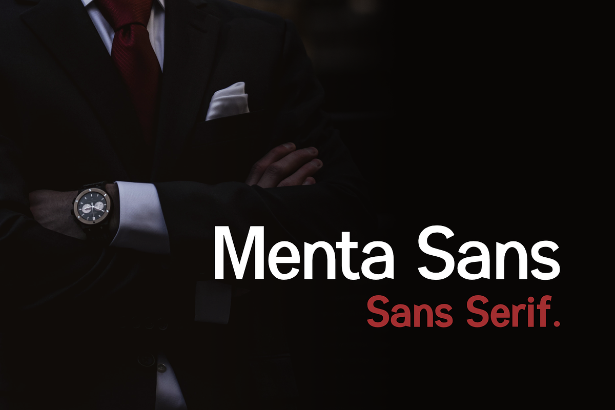 Menta Sans - Sans Serif, a Sans Serif Font by Dumadistyle (Photo 1 of 10)
