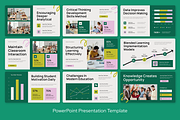 Education Course Material Powerpoint, a Presentation Template by Sixtemp (Thumbnail 3 of 3)