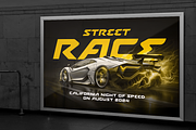 CRUSH - Racing Car Modern Font, a Sans Serif Font by Hamz Studio (Thumbnail 3 of 8)