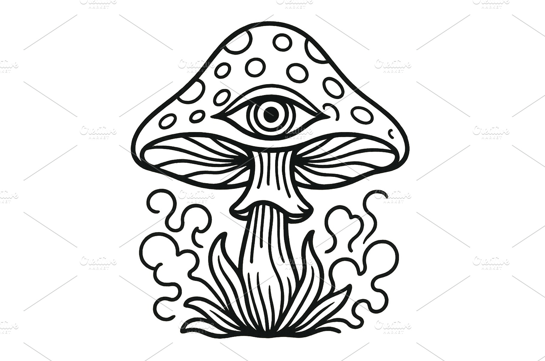 Mushroom with a single eye, a Nature Photo by ZinetroN