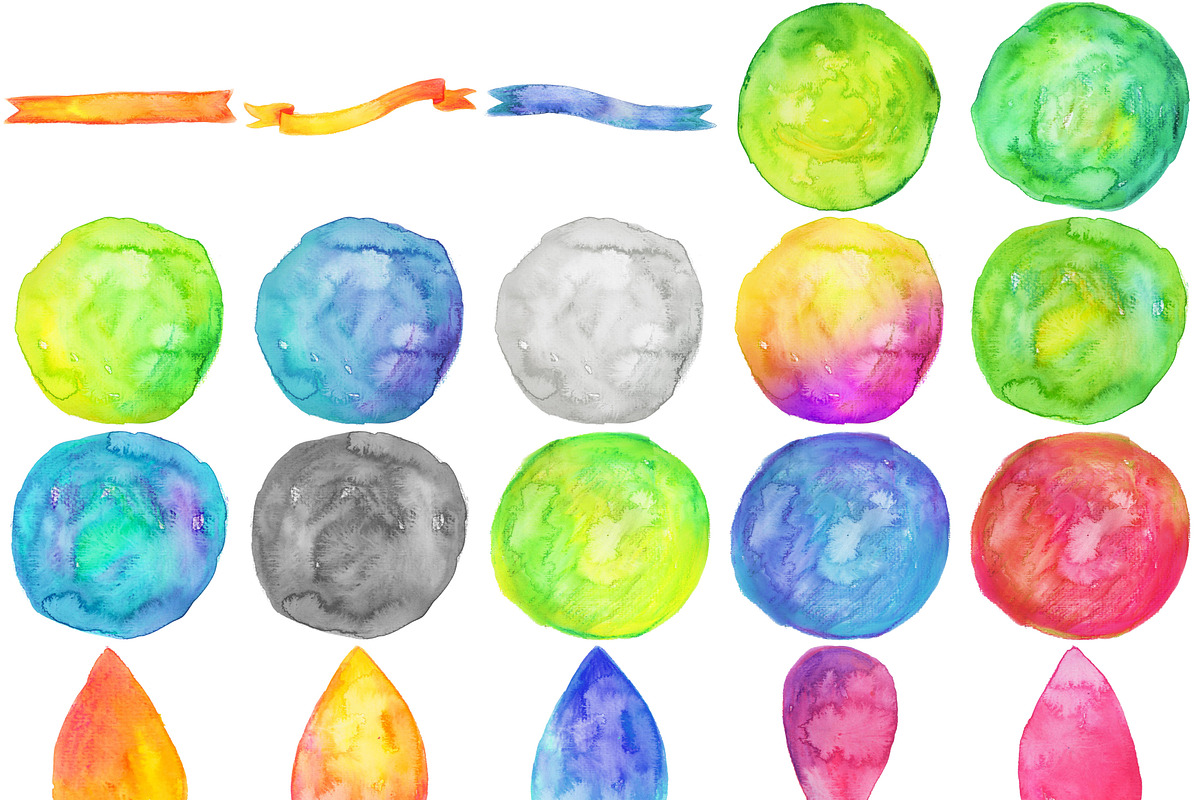 Balloon Animals Watercolor Bundle102, an Animal Illustration by LilyBoo Clipart (Photo 5 of 6)