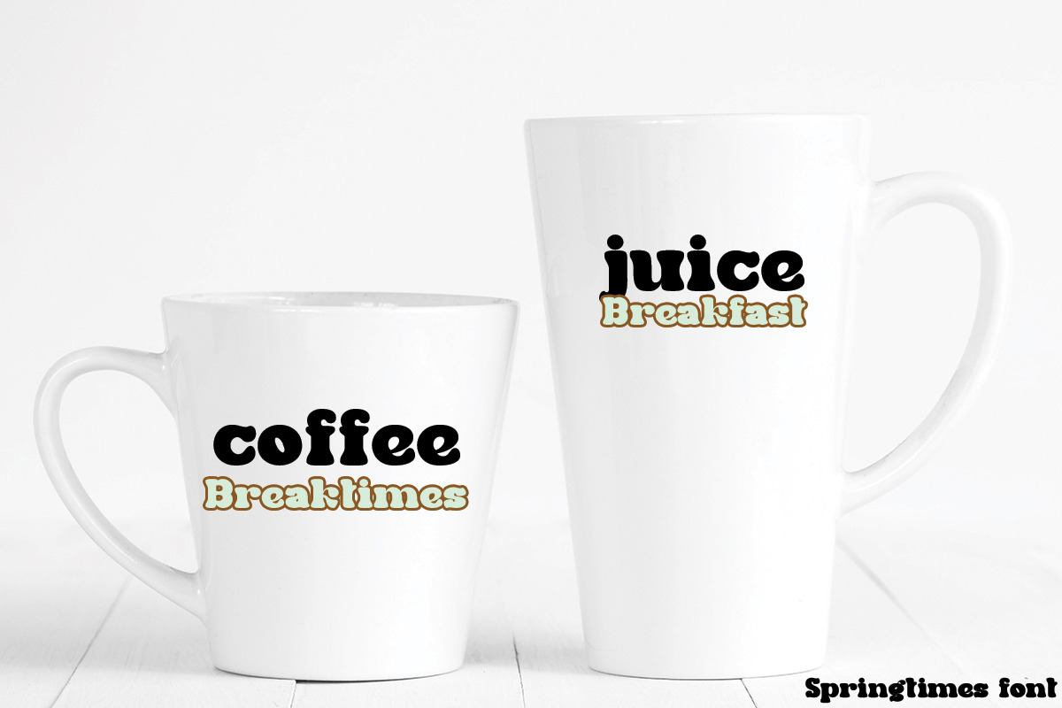 Spring Times, a Blackletter Font by Bramcreative (Photo 7 of 10)