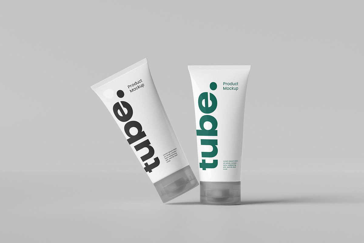 Cosmetic Tube Mockup, a Packaging Mockup by MA-KING_ART (Photo 1 of 2)