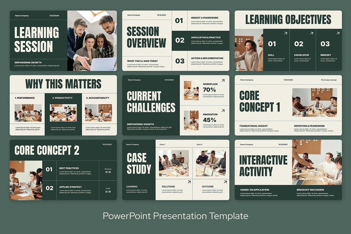 Forest Sage Learning Session, a Presentation Template by Sixtemp (Photo 2 of 3)