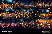 Bokeh lights. 46 images, an Abstract Photo by Handmadefont (Thumbnail 6 of 11)