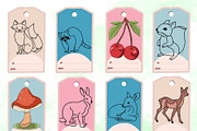 Woodland Animals Digital Stamps, a Graphic by Favorites_Art (Thumbnail 15 of 17)