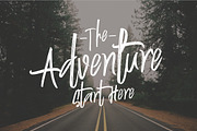 Justin Brush Font, a Script Font by Debut Studio (Thumbnail 3 of 8)