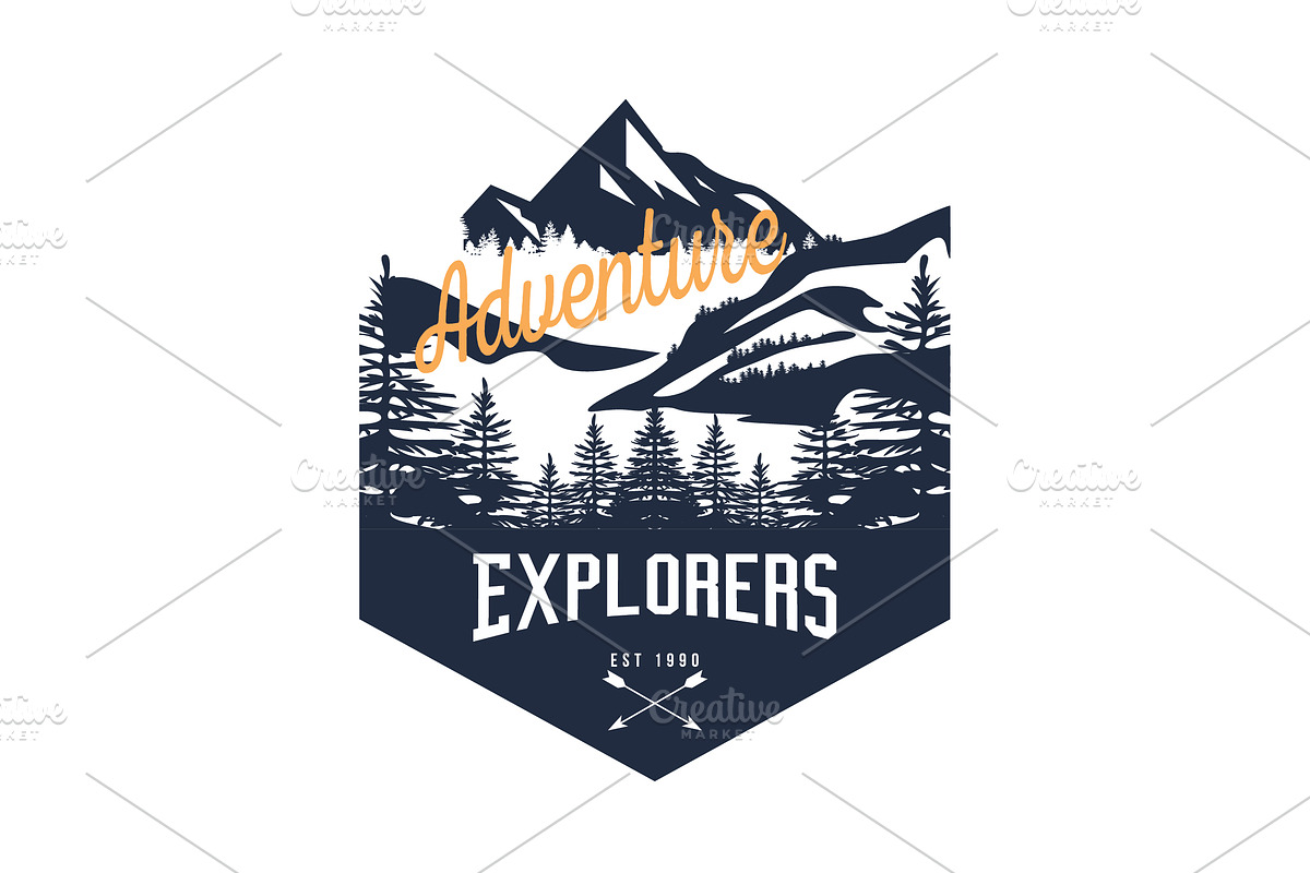 Adventure logo template, a Branding & Logo Template by Amazing crafter
