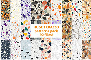 90 Terrazzo Seamless Patterns, a Pattern Graphic by mkStudioLab (Thumbnail 1 of 4)