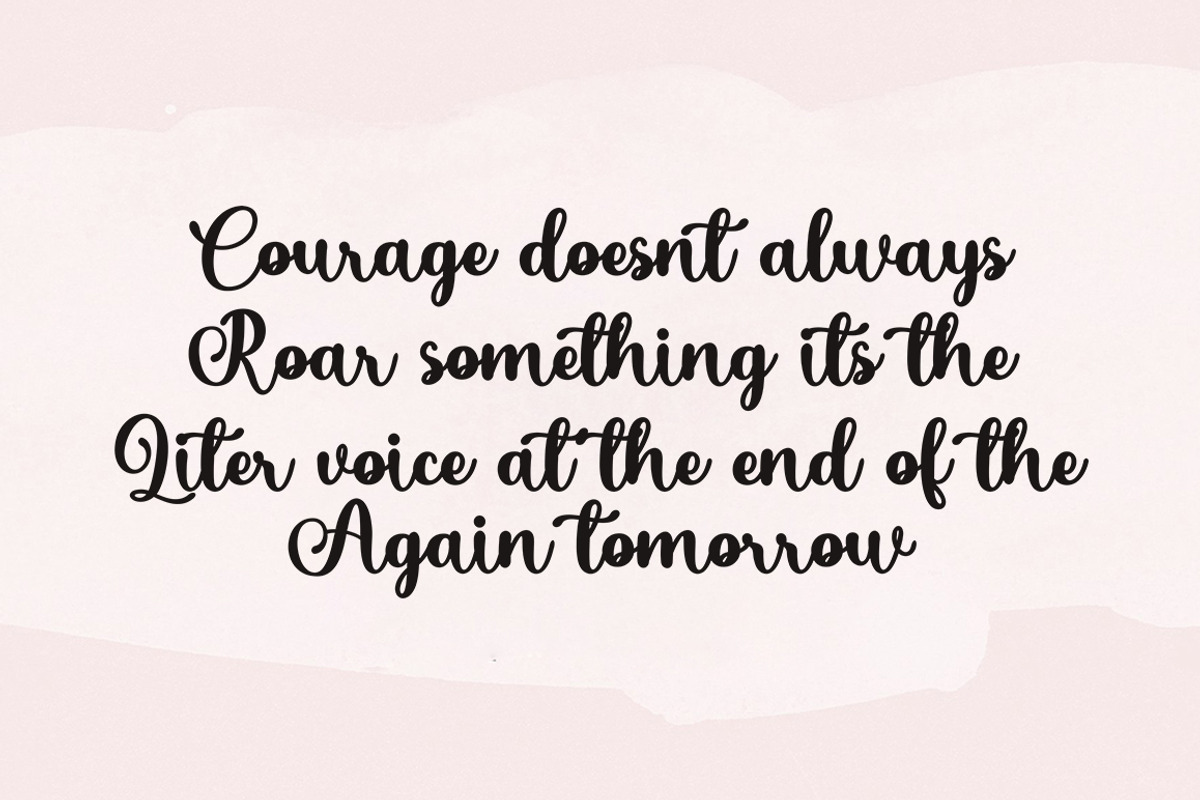 Baby Barbie, a Script Font by Bosstype Studio (Photo 4 of 7)