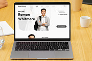 Roman - Student Portfolio Landing, a Landing Page Template by productype1 (Thumbnail 5 of 5)