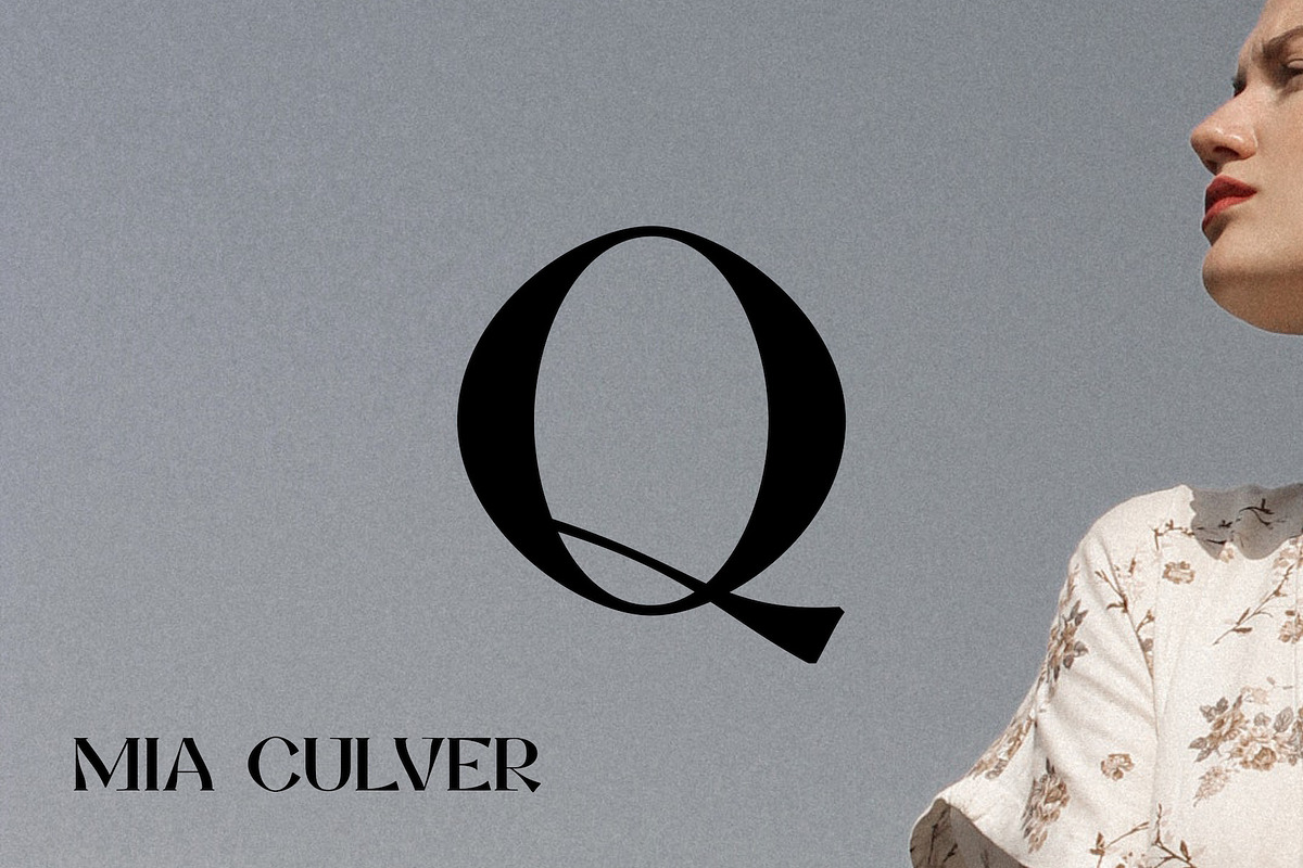 Mia Culver – Cool Display Serif, a Serif Font by Local Desk Designstudio (Photo 23 of 24)