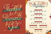 Bocthira Majesthique, a Script Font by Burntilldead (Thumbnail 10 of 12)