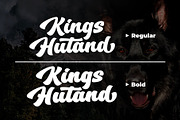 Kings Hutand Modern Bold Script, a Script Font by Multype Studio (Thumbnail 7 of 15)
