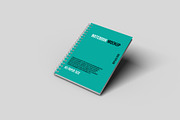 3 Notebook Mockup Sets, a Books & Magazine Mockup by LOGTURNAL (Thumbnail 2 of 4)