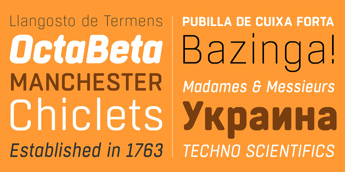Boxed Round, a Sans Serif Font by Tipo Pépel (Photo 2 of 7)