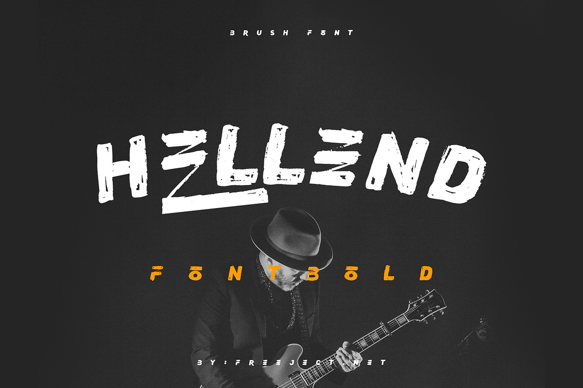 Hellend Brush Font, a Script Font by freeject.net (Photo 2 of 6)