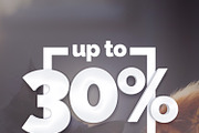 Promote your Sale on social media, an Illustration by Solid Pixel (Thumbnail 12 of 19)