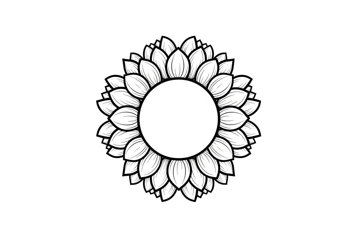 Floral Mandala Circle Frame Bundle, an Illustration by Gaye Art (Photo 24 of 51)