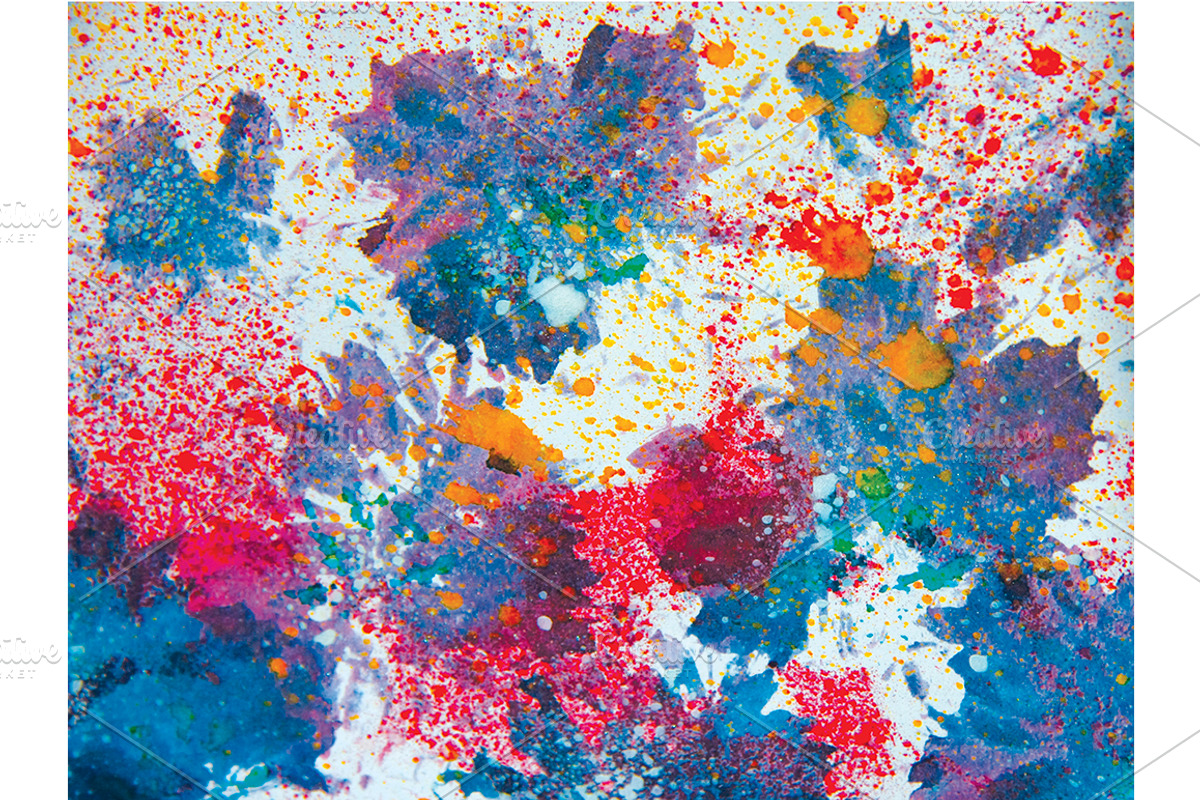 Watercolor flowers preview 3