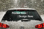 Car Window Mockups | Winter Mockup, a Templates & Theme by VetalStock (Thumbnail 5 of 5)