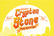 Crypton Stone, a Font by uncurve (Thumbnail 1 of 6)