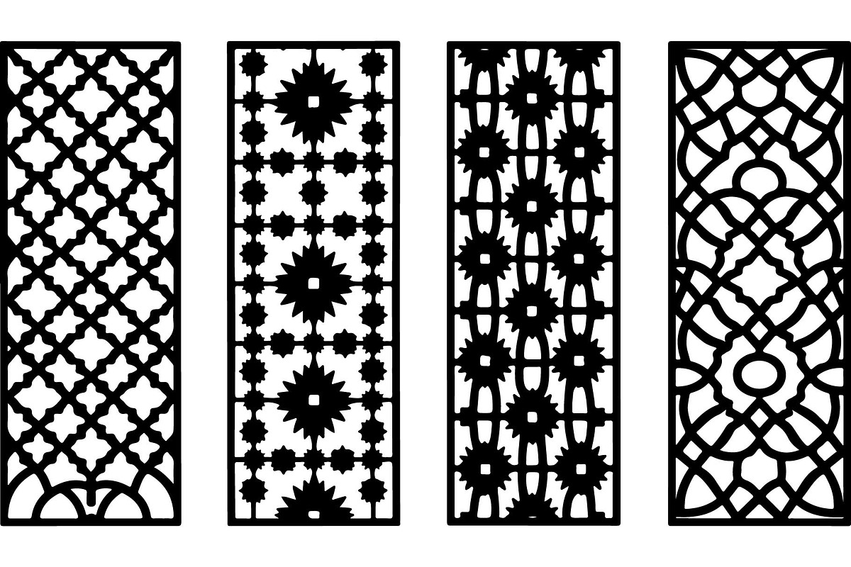 Geometric Pattern Panel Set, an Object Graphic by abu67222 (Photo 13 of 13)