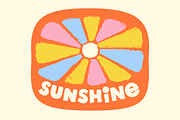 Super Curious - Textured Retro Font, a Font by Studio Funshop by Kelli (Thumbnail 8 of 14)