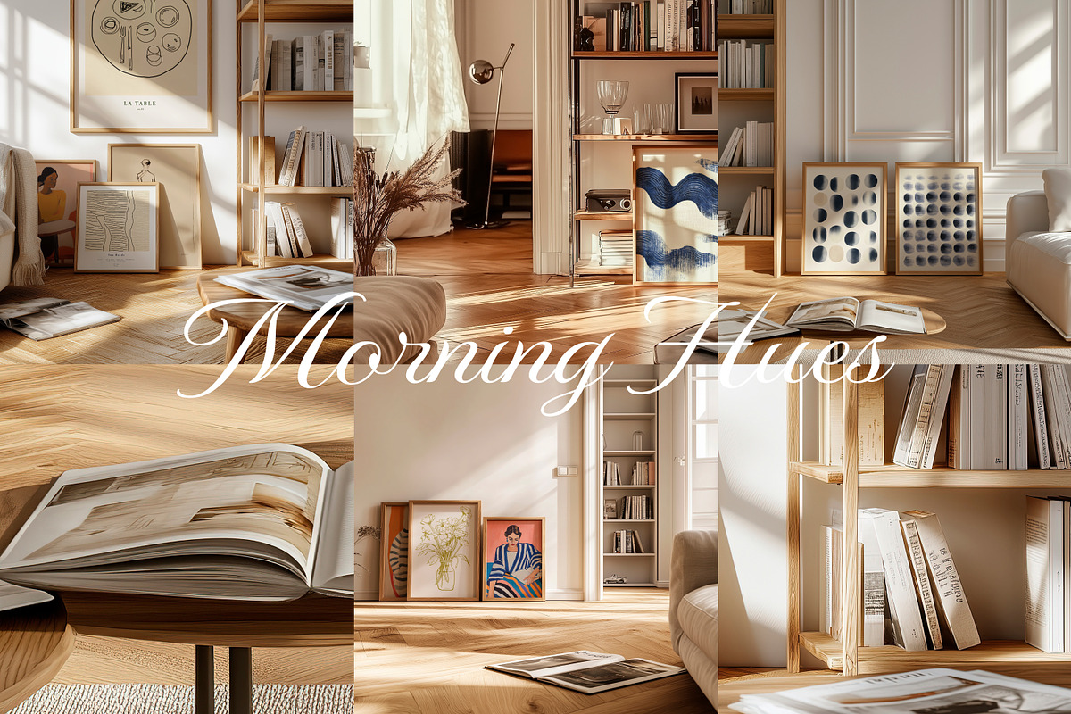 MORNING HUES | Frame mockup set, a Household Mockup by SCHÉRI (Photo 3 of 9)