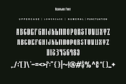 Gozone Roxikang - Tall & Military, a Sans Serif Font by QR Design Studio (Thumbnail 7 of 9)