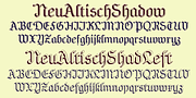 NeuAltisch, a Blackletter Font by Ingrimayne Type (Thumbnail 7 of 8)