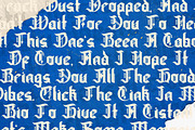 Cloestu - Classic Blackletter Font, a Blackletter Font by Dhabee (Thumbnail 15 of 15)