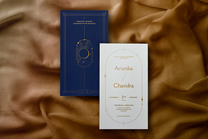 Sol Luna Wedding Invitation