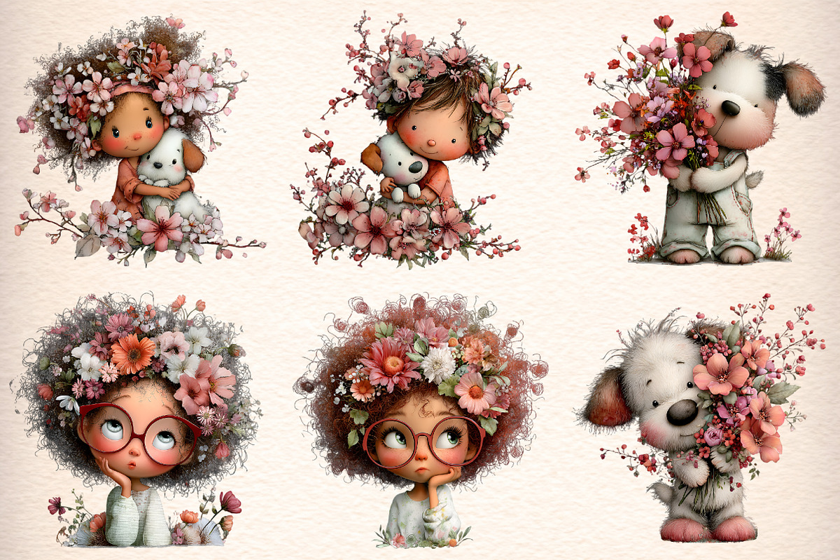 Mother's Day Clipart Bundle, an Illustration by Digital Artistic99 (Photo 2 of 11)
