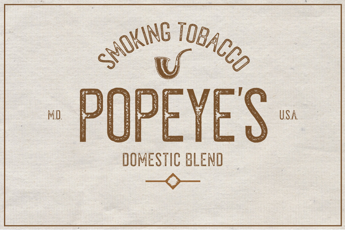 Tobacco Typeface, a Sans Serif Font by Josh O. (Photo 2 of 8)