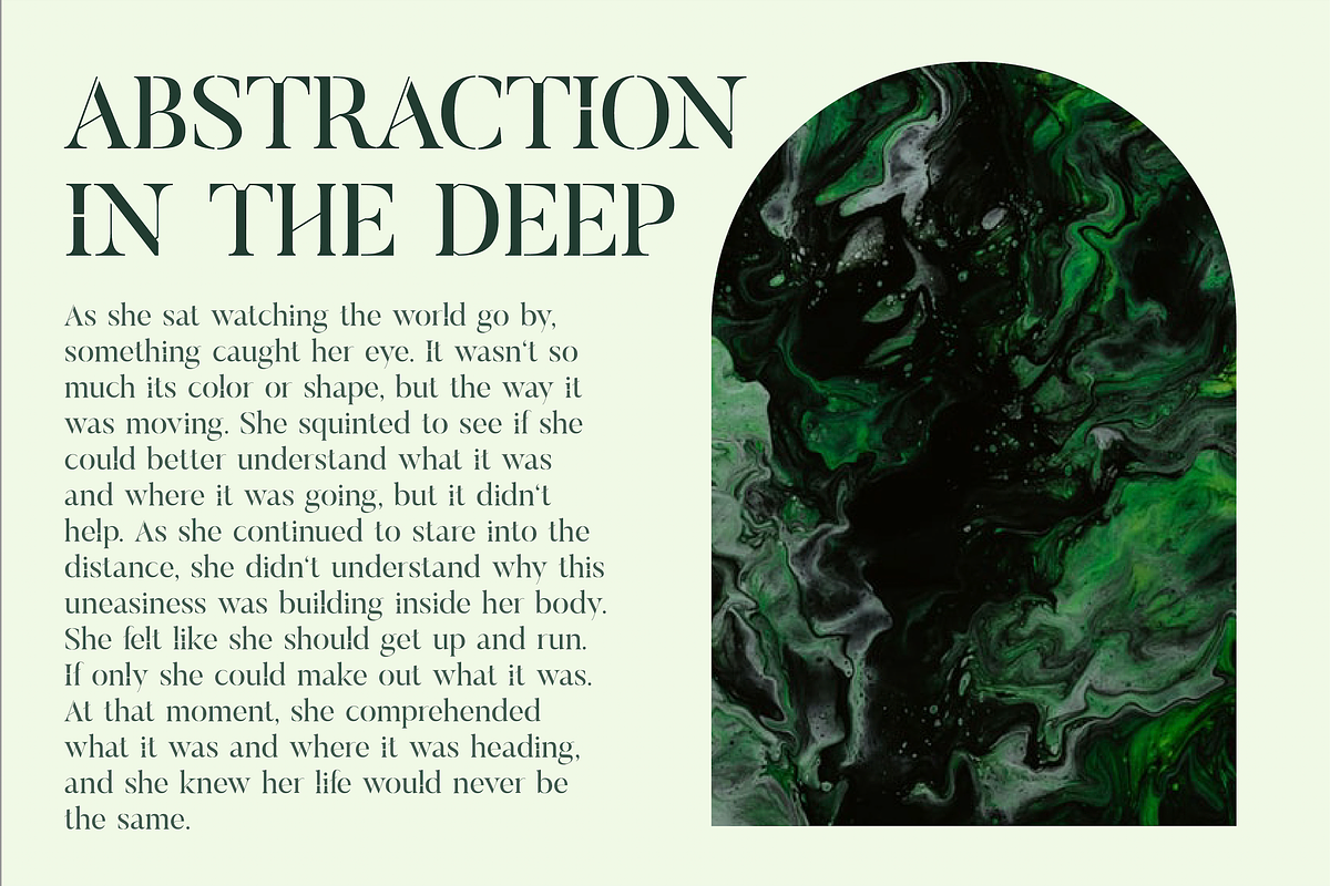 ELAYNE - Display Serif Font, a Serif Font by Hybridbee Design (Photo 4 of 10)