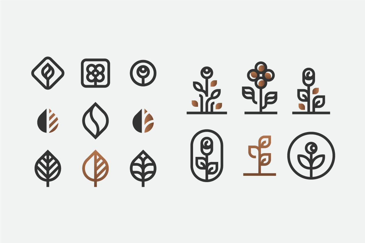 Plant & Flower Vectors, an Illustration by NadiaCastro