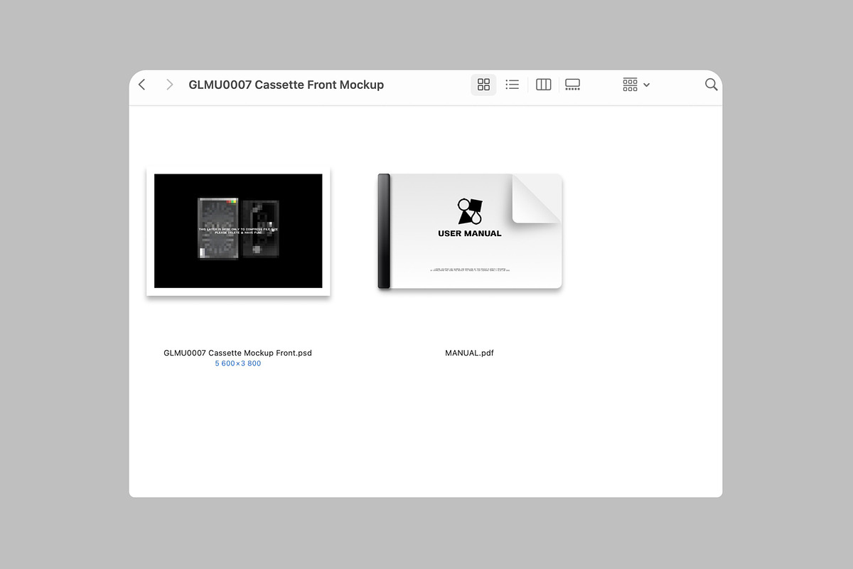 Cassette Mockup, a Packaging Mockup by Glue Lab (Photo 7 of 7)