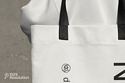 Tote Bag Mockup, a Merchandise Mockup by eezo (Thumbnail 4 of 4)