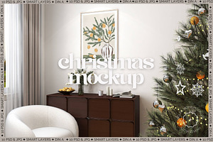 Frame mockup bundle — CHRISTMAS, a Product Mockup by SoleilHomeMockups