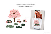 Blossom | Women in nature scenes, a Seasonal Illustration by LyubovZaytseva (Thumbnail 4 of 19)