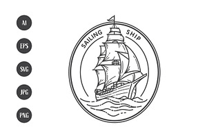 Sailing Ship Logo