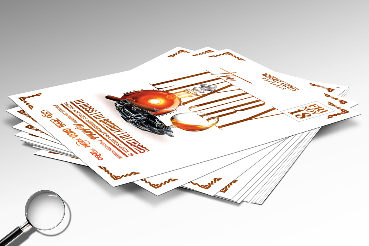 The Luxury | Chic Flyer Template, a Flyer Template by GIGA-TEMPLATE