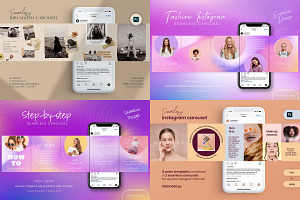 Instagram Carousels Bundle