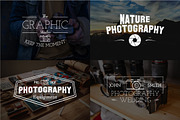 12 Photography Premade Logos Badges, an Illustration by JeksonGraphics (Thumbnail 8 of 12)