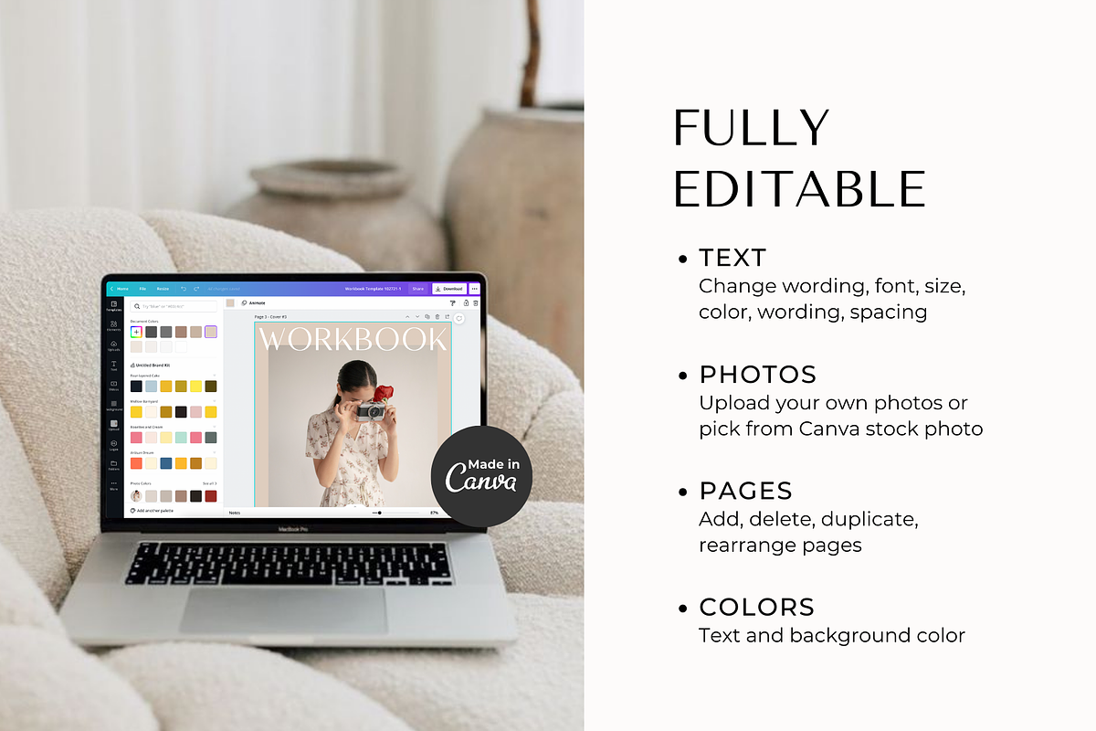 Ebook Workbook Guide Book Template, a Magazine Template by ShopRShop (Photo 7 of 10)