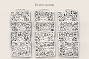 Hand Drawn Whimsical Doodle Bundle, an Object Illustration by The October Creative (Thumbnail 3 of 11)