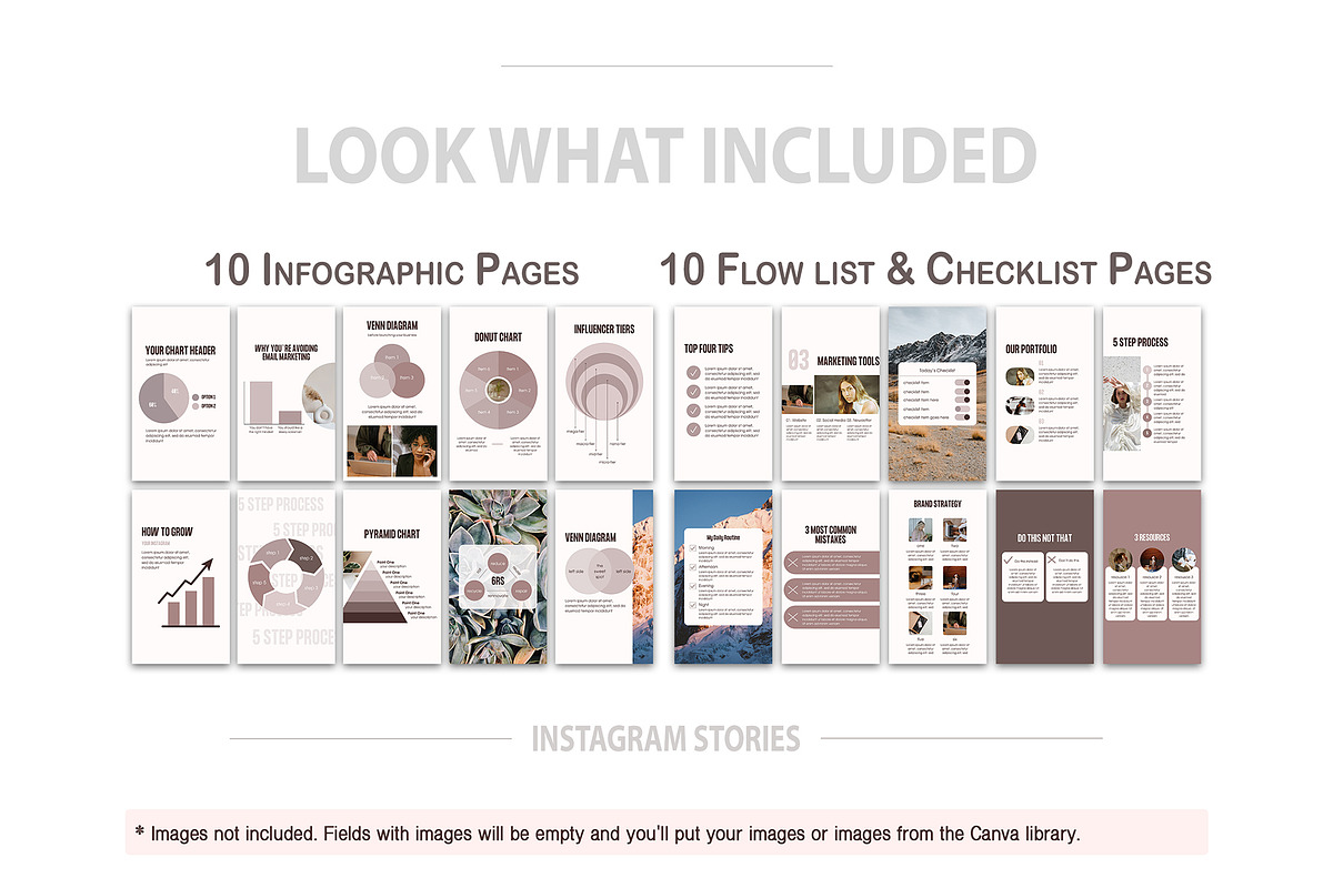 Neutral Social Media Pack Canva