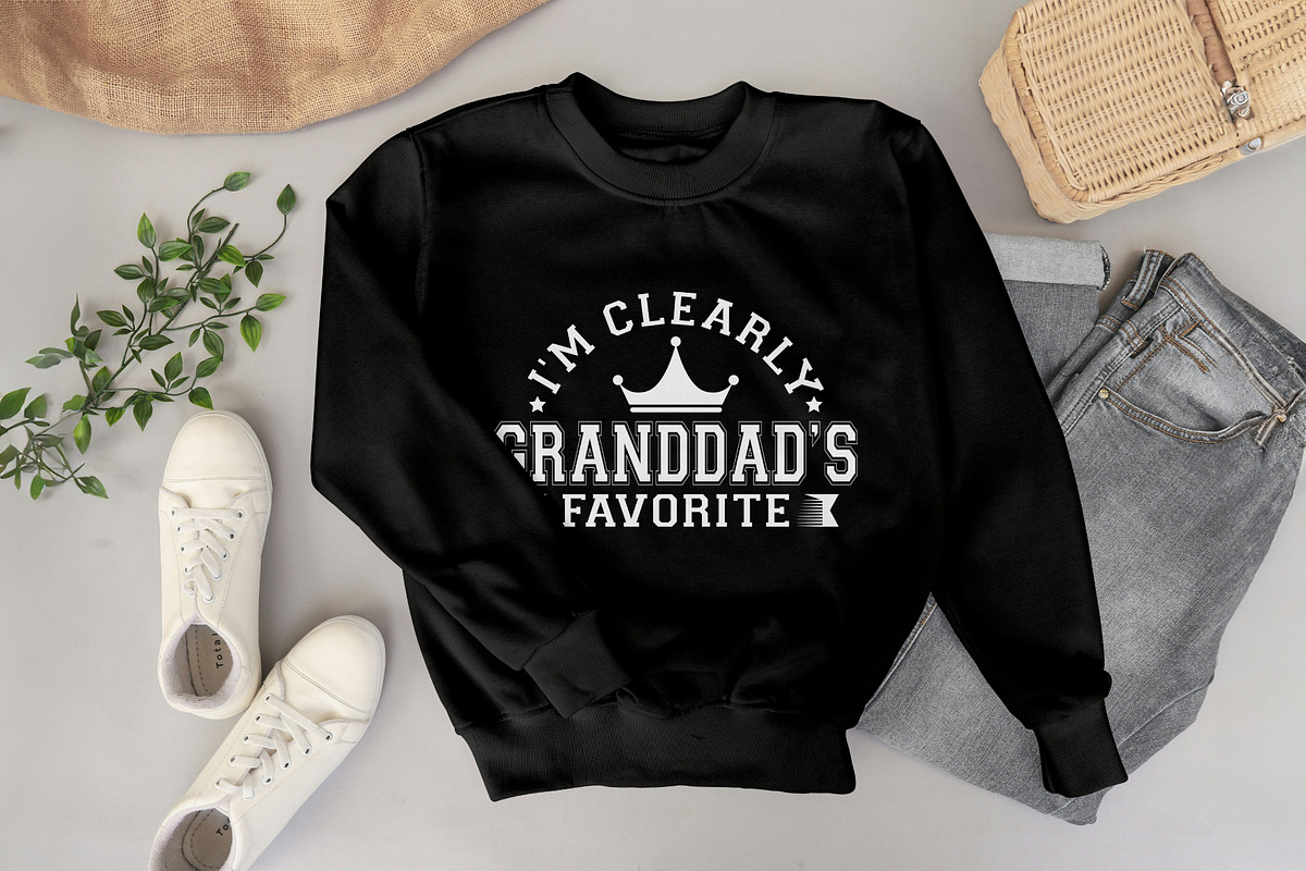 Favorite Granddad T Shirt Design, a Graphic by Vector Portal (Photo 1 of 4)