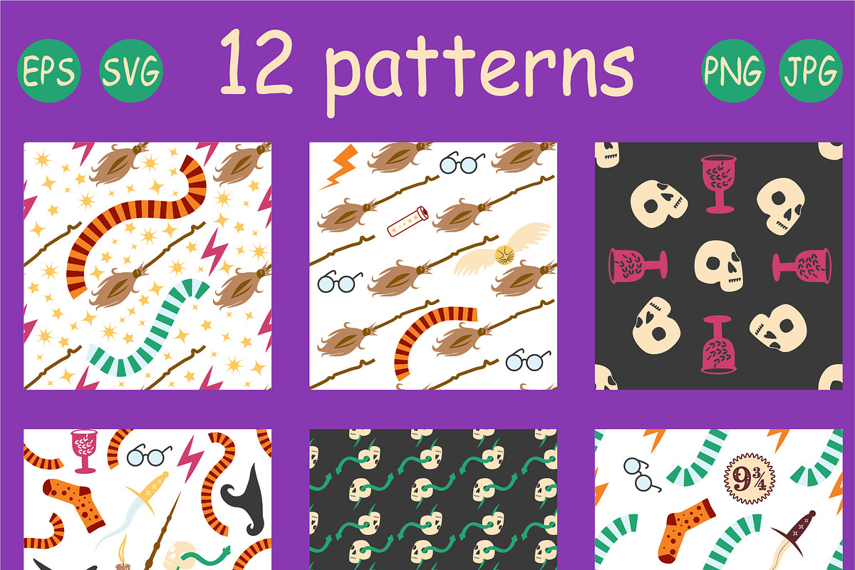 School of Magic Patterns, a Pattern Graphic by Michiru13 (Photo 15 of 19)